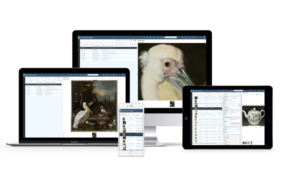 screenshot of Axiell Collections